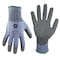 Ge Coated Gloves, Polyurethane, Gray, L GG207SC - alternate 1